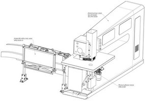 Picture 1. Veneer parching machine