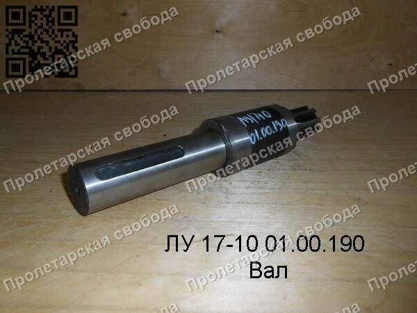 ЛУ 17-10 01.00.190 Вал ЛУ 17-10 01.00.190 Вал